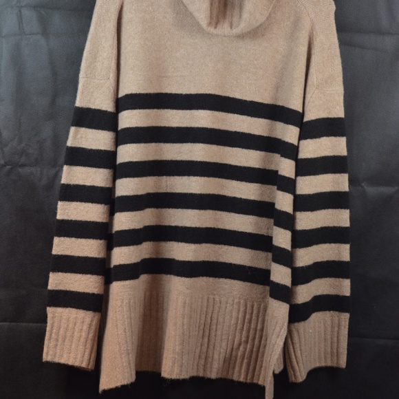 Cowl Neck Striped Sweater SZ XXL NWT - Picture 3 of 6